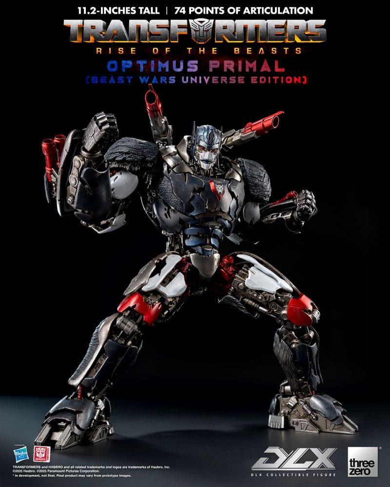 Transformers: Rise of the Beasts DLX Action Figur Optimus Primal (Beast Wars Universe Edition) 29 cm ThreeZero