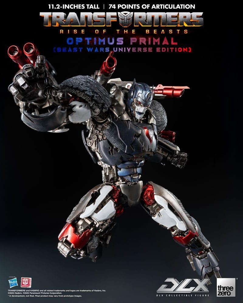 Transformers: Rise of the Beasts DLX Action Figur Optimus Primal (Beast Wars Universe Edition) 29 cm ThreeZero