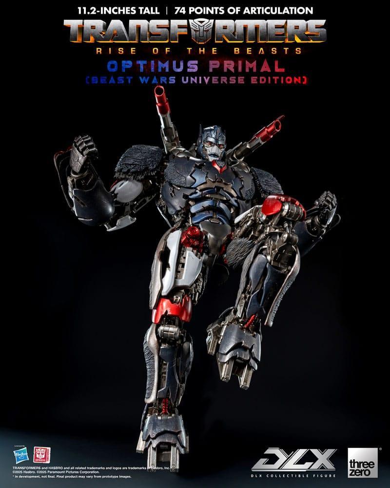 Transformers: Rise of the Beasts DLX Action Figur Optimus Primal (Beast Wars Universe Edition) 29 cm ThreeZero