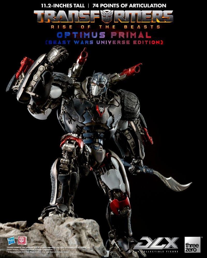 Transformers: Rise of the Beasts DLX Action Figur Optimus Primal (Beast Wars Universe Edition) 29 cm ThreeZero
