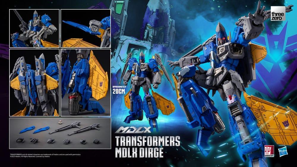 Transformers MDLX Action Figur Dirge 20 cm ThreeZero