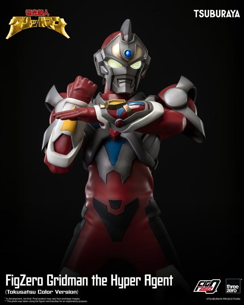 Gridman Hyperagent FigZero Actionfigur Gridman (Tokusatsu Färgversion) 30 cm