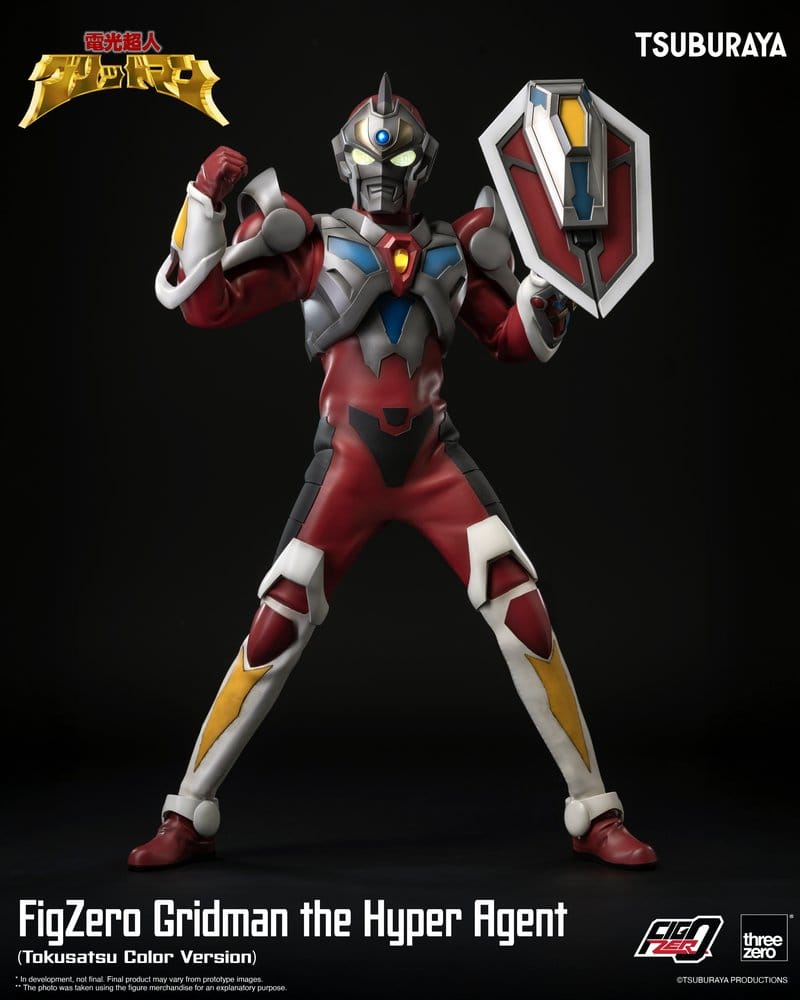 Gridman Hyperagent FigZero Actionfigur Gridman (Tokusatsu Färgversion) 30 cm