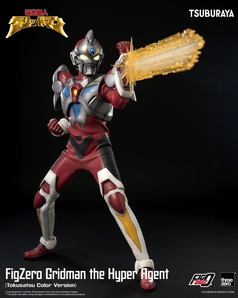 Gridman Hyperagent FigZero Actionfigur Gridman (Tokusatsu Färgversion) 30 cm