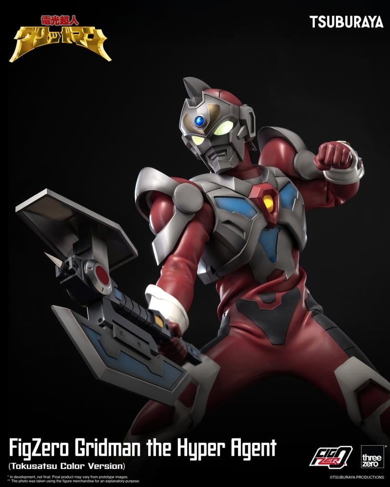 Gridman Hyperagent FigZero Actionfigur Gridman (Tokusatsu Färgversion) 30 cm