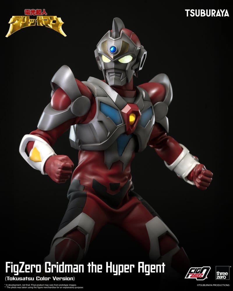 Gridman Hyperagent FigZero Actionfigur Gridman (Tokusatsu Färgversion) 30 cm