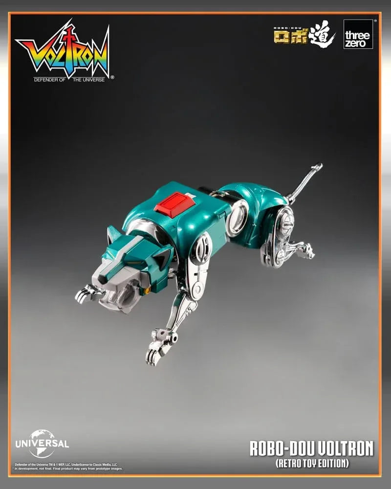 Voltron: Defender of the Universe Robo-Dou Action Figur Voltron Retro Toy Edition 27 cm ThreeZero