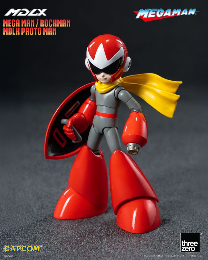 Mega Man MDLX Action Figur Rockman / Mega Man Proto Man 10 cm ThreeZero
