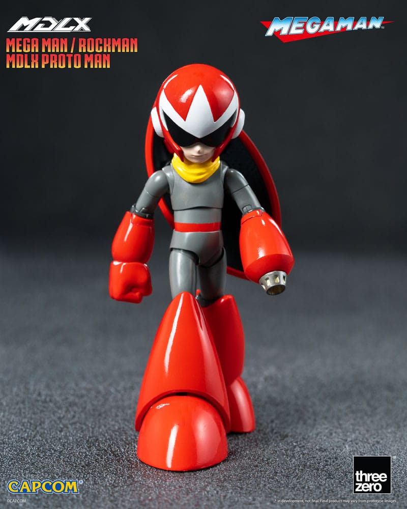 Mega Man MDLX Action Figur Rockman / Mega Man Proto Man 10 cm ThreeZero