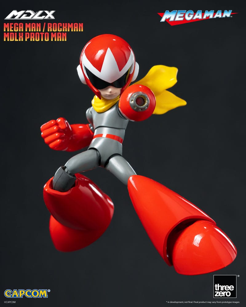 Mega Man MDLX Action Figur Rockman / Mega Man Proto Man 10 cm ThreeZero