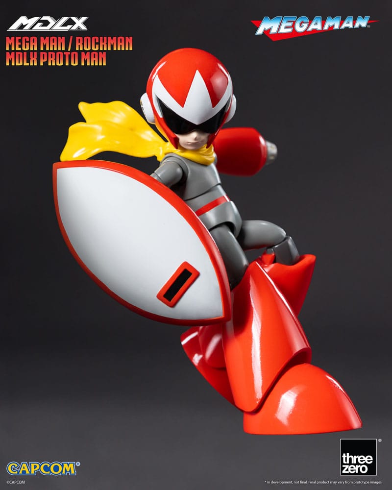 Mega Man MDLX Action Figur Rockman / Mega Man Proto Man 10 cm ThreeZero