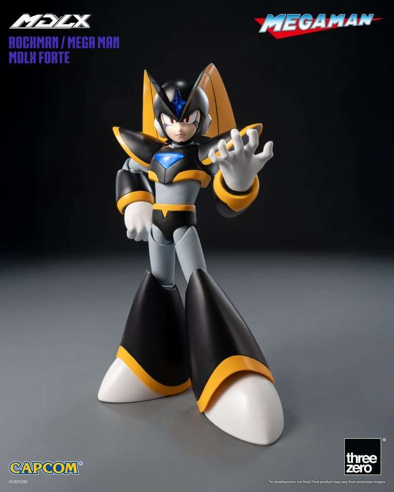 Mega Man MDLX Action Figure Rockman / Mega Man Forte 10 cm