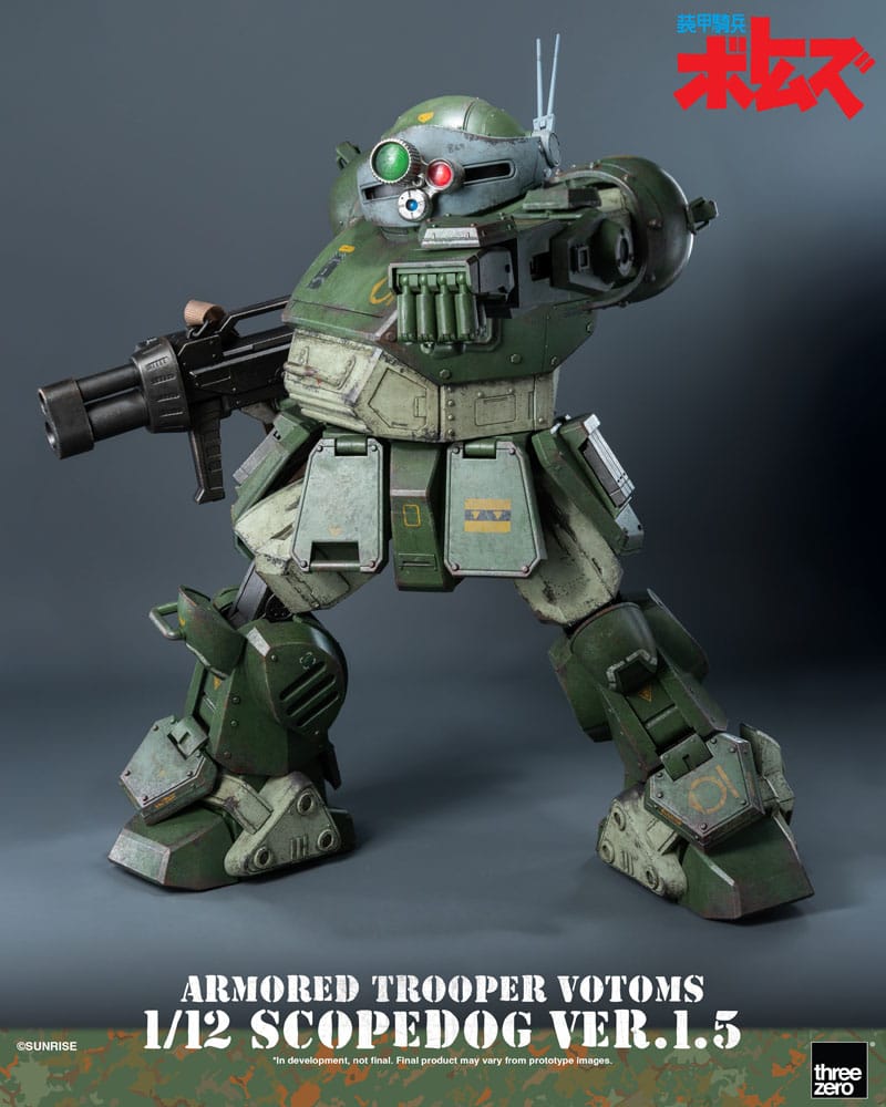 Armored Trooper Votoms Robo-Dou Action Figur Strikedog 16 cm ThreeZero