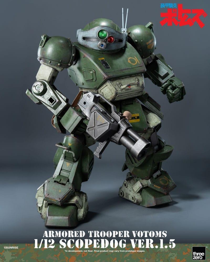 Armored Trooper Votoms Robo-Dou Action Figur Strikedog 16 cm ThreeZero