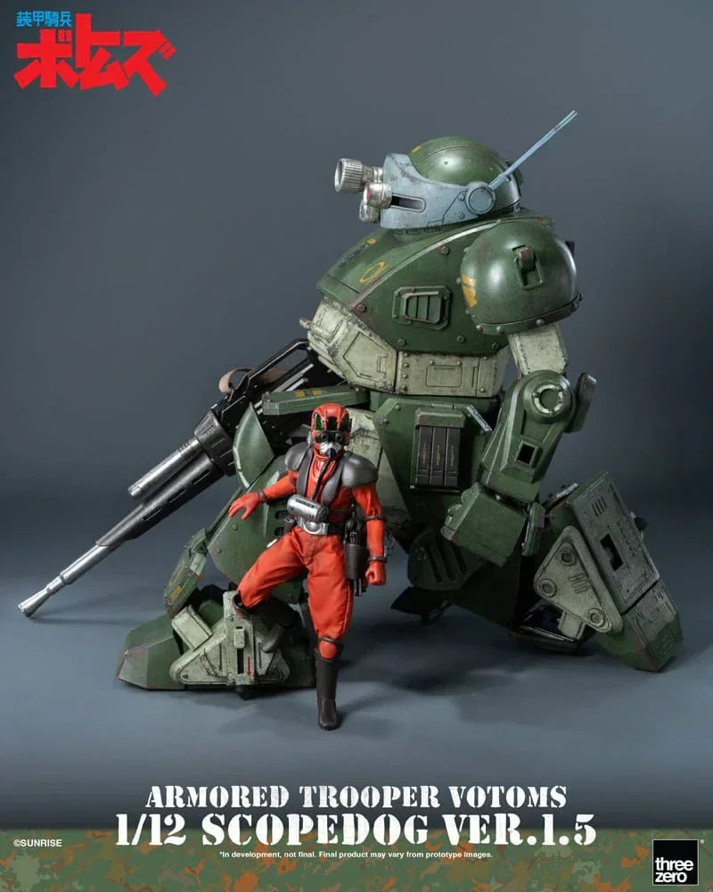 Armored Trooper Votoms Robo-Dou Action Figur Strikedog 16 cm ThreeZero