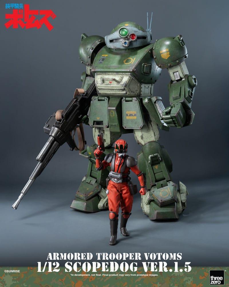 Armored Trooper Votoms Robo-Dou Action Figur Strikedog 16 cm ThreeZero
