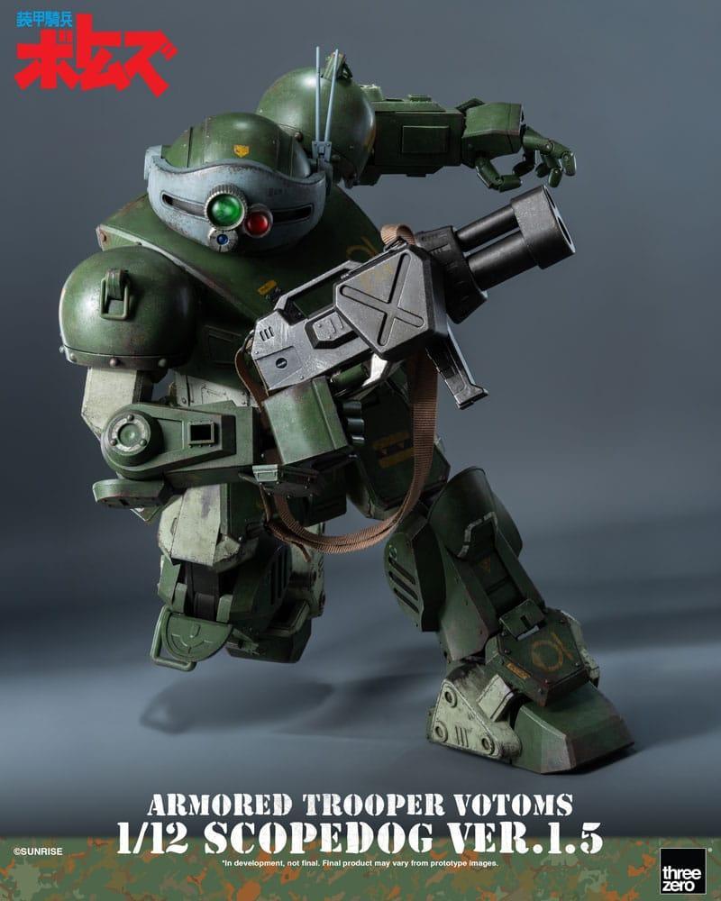 Armored Trooper Votoms Robo-Dou Action Figur Strikedog 16 cm ThreeZero