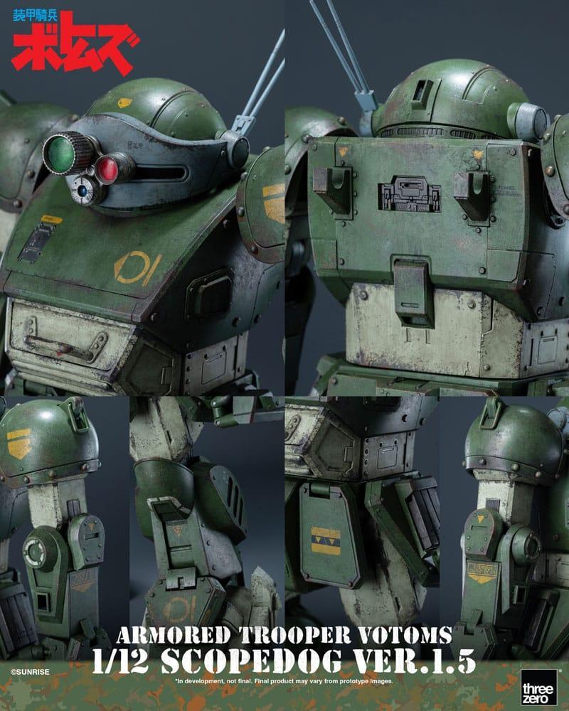 Armored Trooper Votoms Robo-Dou Action Figur Strikedog 16 cm ThreeZero