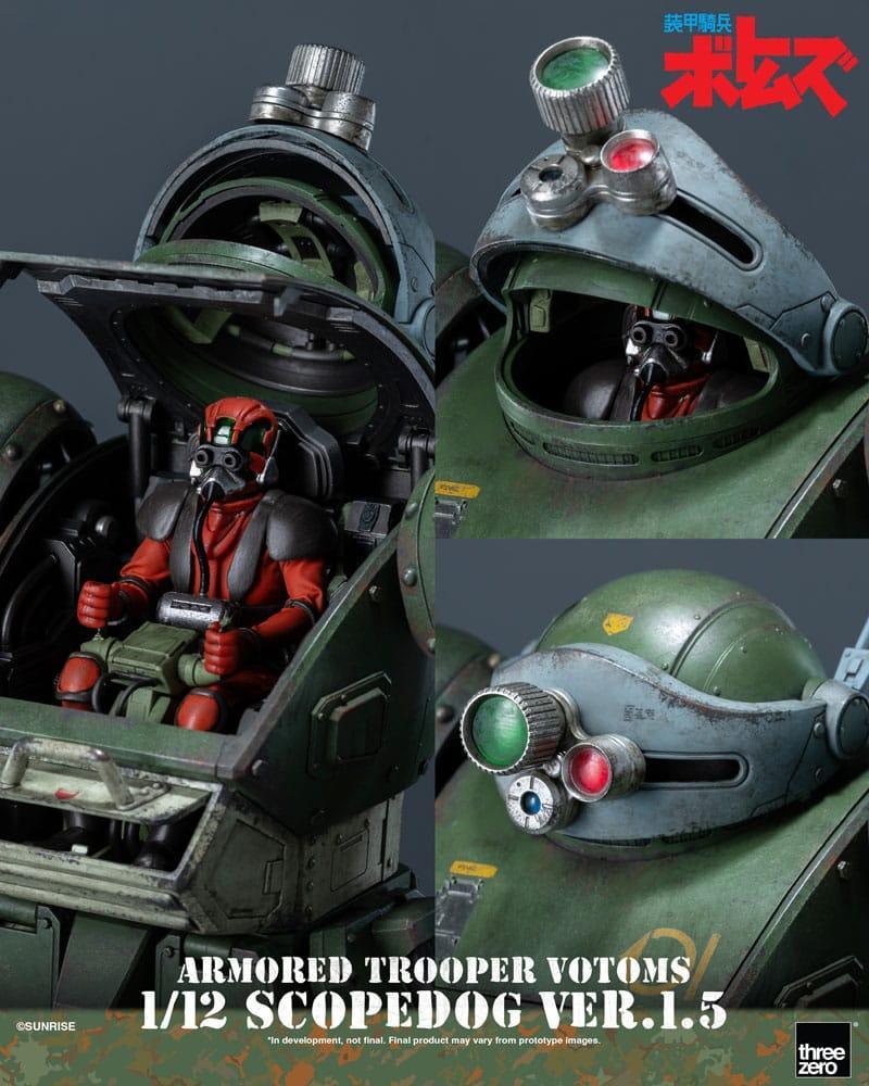Armored Trooper Votoms Robo-Dou Action Figur Strikedog 16 cm ThreeZero