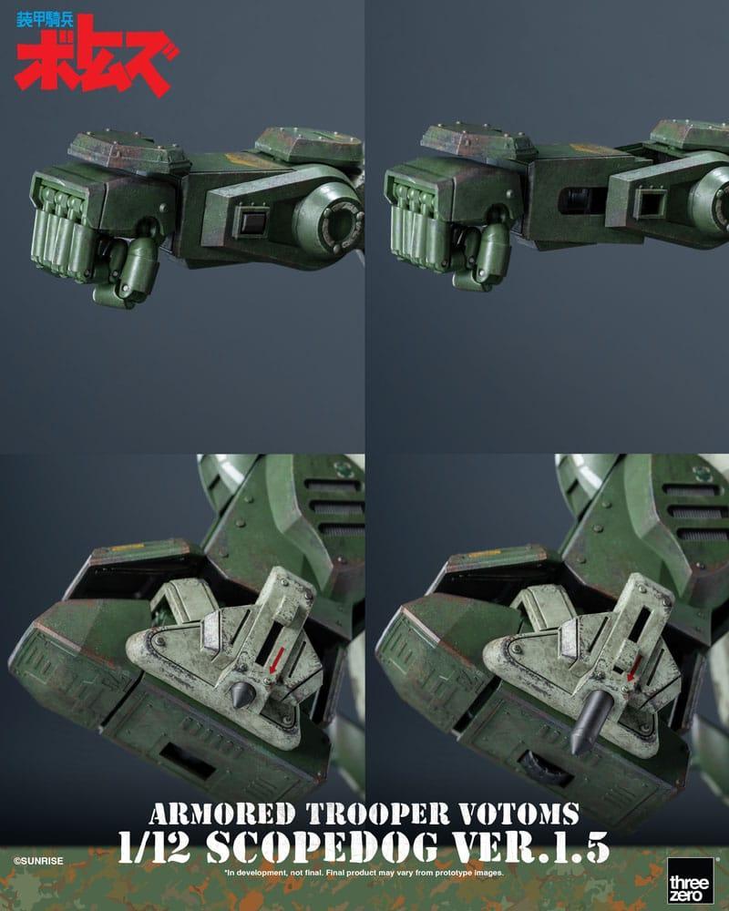 Armored Trooper Votoms Robo-Dou Action Figur Strikedog 16 cm ThreeZero