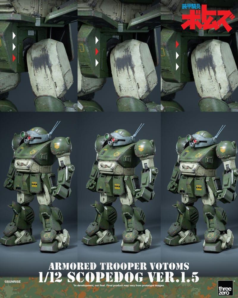 Armored Trooper Votoms Robo-Dou Action Figur Strikedog 16 cm ThreeZero