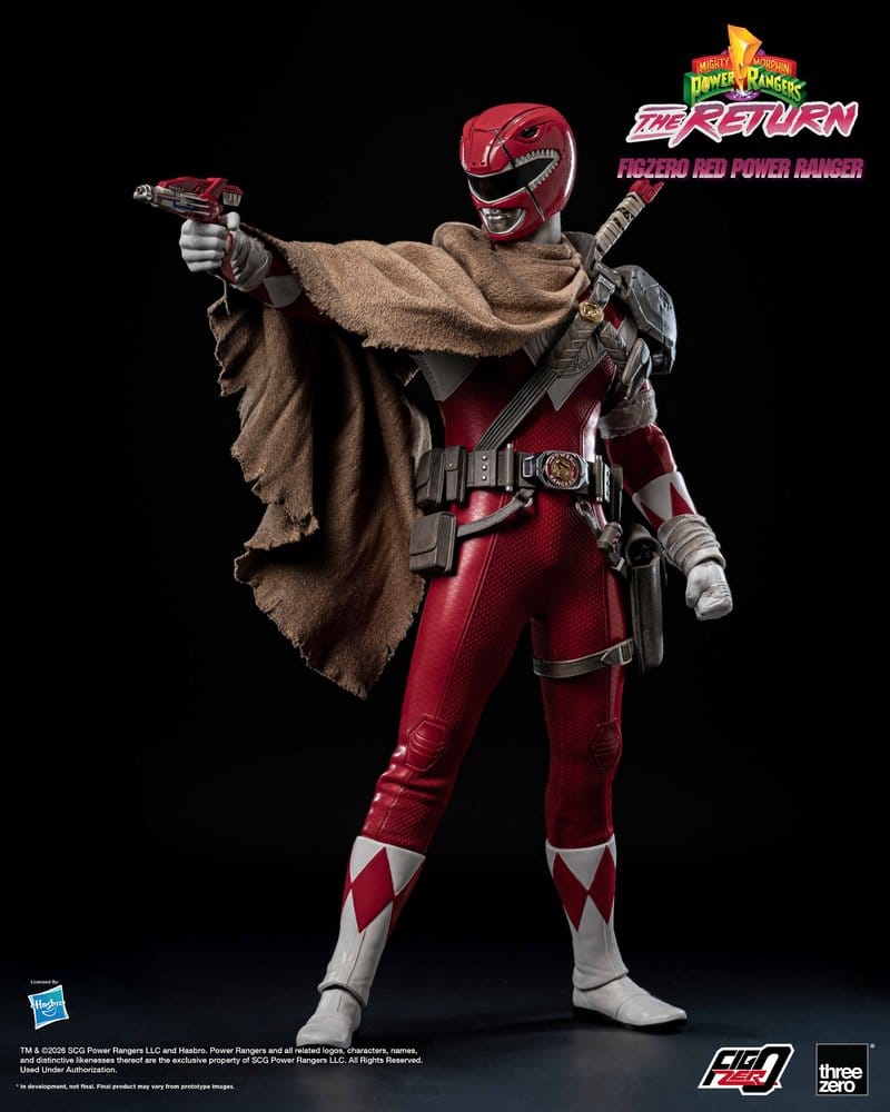 Mighty Morphin Power Rangers: The Return FigZero Actionfigur 1/6 Röd Power Ranger 31 cm