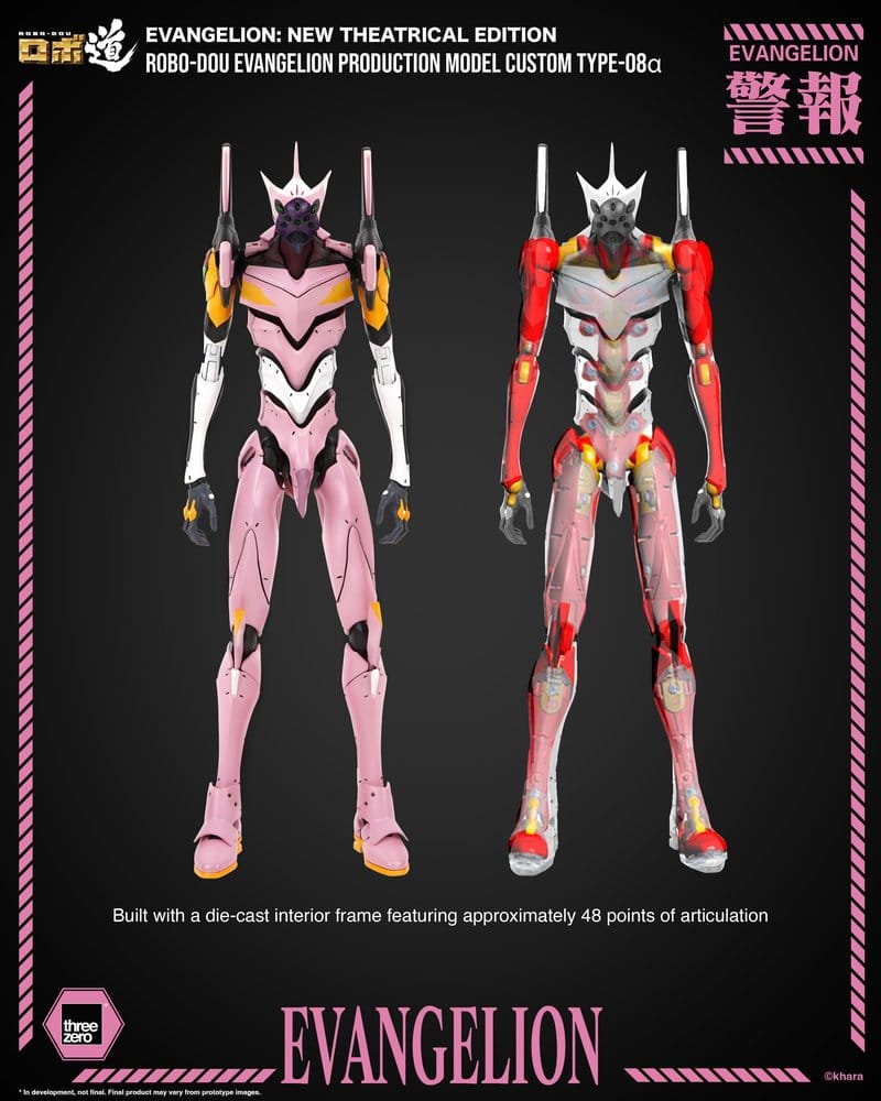 Rebuild of Evangelion Robo-Dou actionfigur Evangelion Production Model Custom Type-08a (Evangelion: New Theatrical Edition) 25 cm