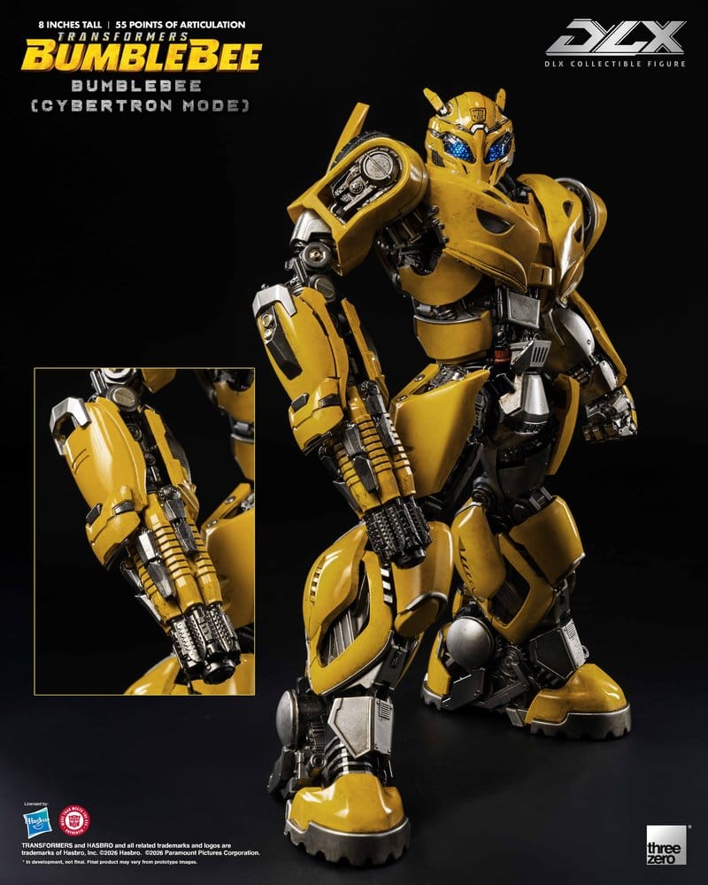 Transformers: Bumblebee DLX Actionfigur Bumblebee (Cybertron-läge) 20 cm