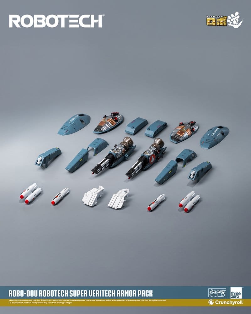 Robotech Robo-Dou Tillbehörsset Super Veritech Rustning Pack