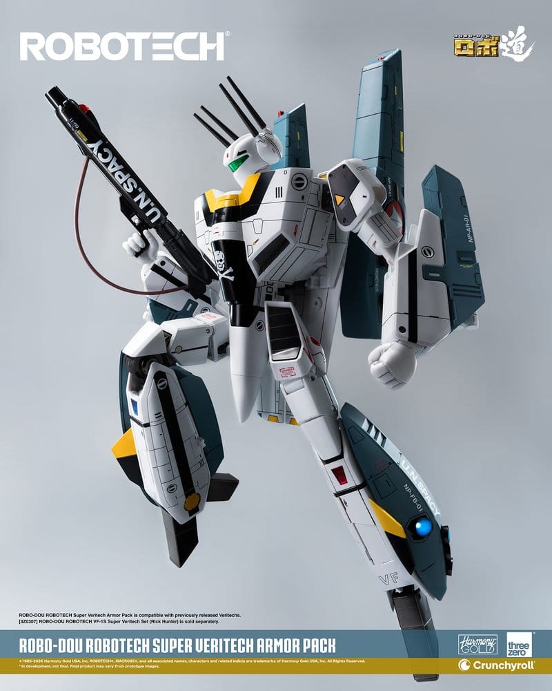 Robotech Robo-Dou Tillbehörsset Super Veritech Rustning Pack
