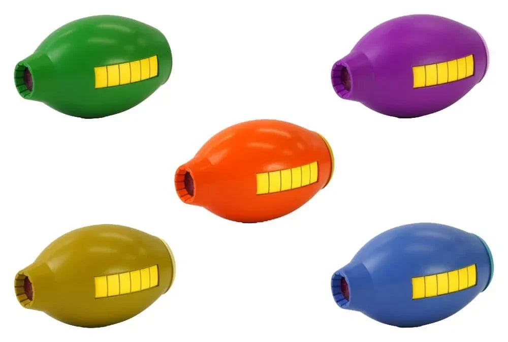 Mega Man Finger Mega Buster 6-delars set Rock Buster Vol. 1 6,5 cm ThreeZero