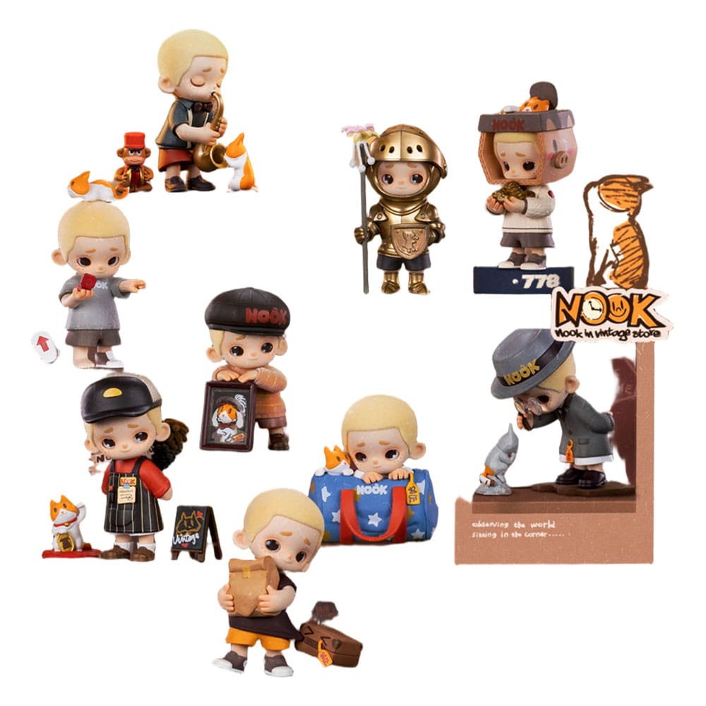 Nook Blind Box-figurer Sortimentslåda Vintage Butik 9 cm (8)