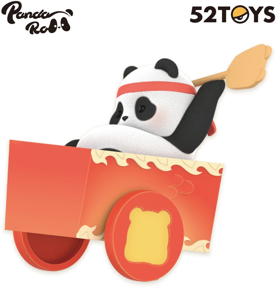 Panda Roll Blind Box-figurer Assortment Drakbåtsrace 10 cm (4)