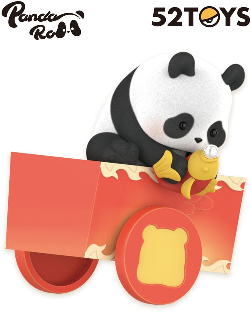Panda Roll Blind Box-figurer Assortment Drakbåtsrace 10 cm (4)