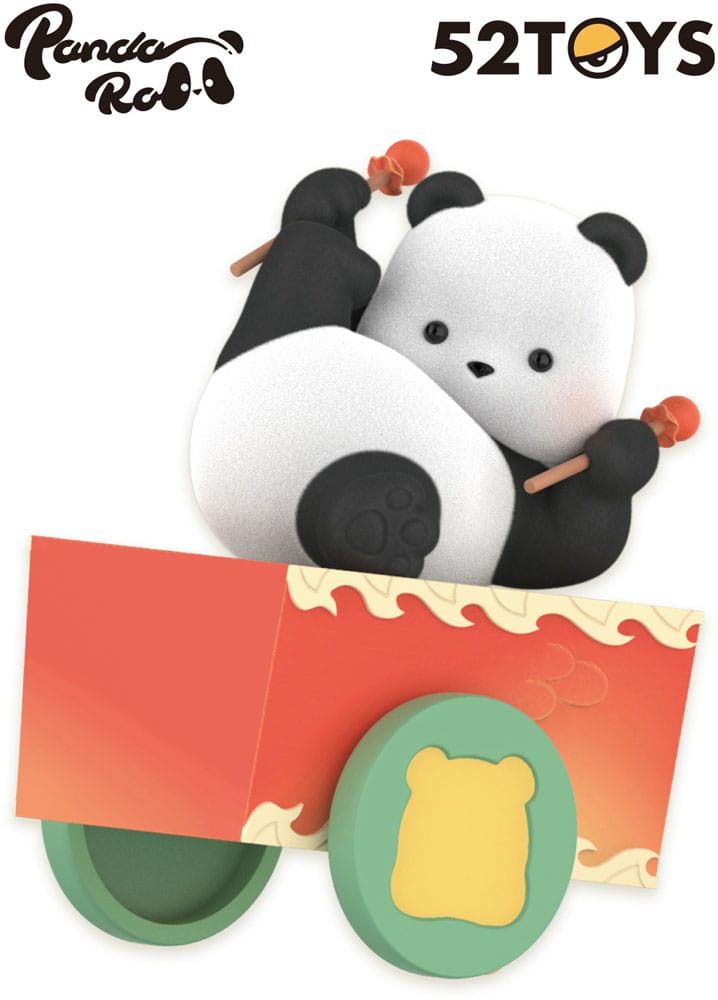Panda Roll Blind Box-figurer Assortment Drakbåtsrace 10 cm (4)