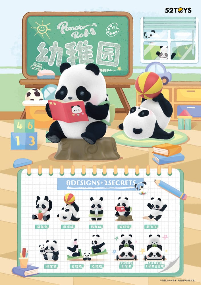 Panda Roll Blind Box Figures Assortment Preschool 7 cm (8)