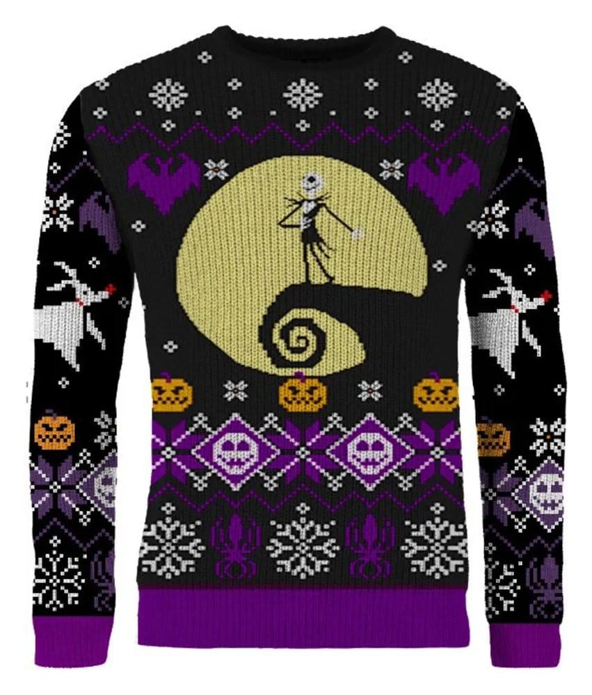 Nightmare Before Christmas jultröja i 8-bitarsdesign storlek XXL