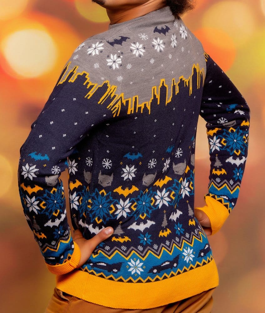 Batman Christmas Sweater Frosty Size XS