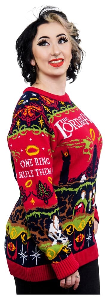 Lord Of The Rings Christmas Sweater One Sweater To Rule Them All Size XXL