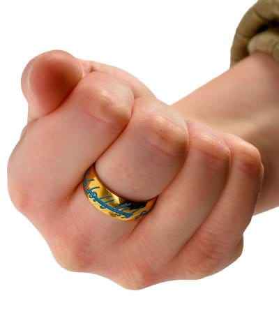 Lord of the Rings replika En Ring som lyser i mörkret