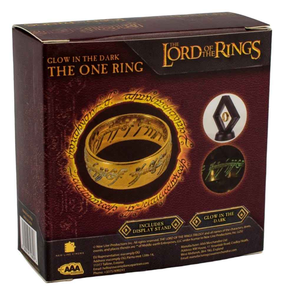 Lord of the Rings replika En Ring som lyser i mörkret