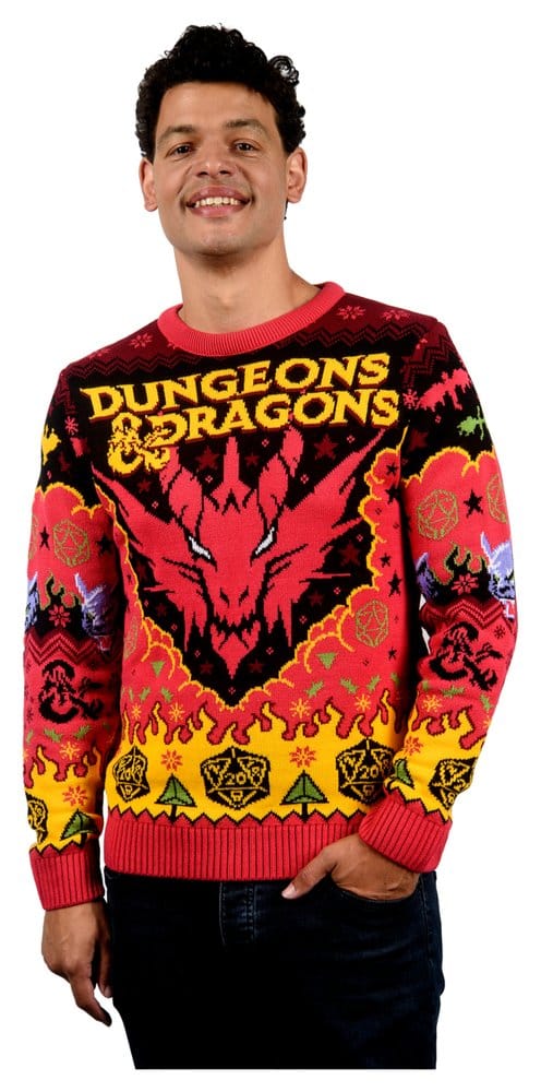 Dungeons & Dragons Christmas Sweater Size XS