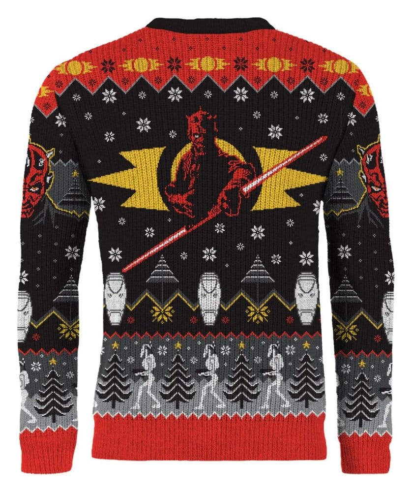 Star Wars Christmas Sweater Sith Size XXXL