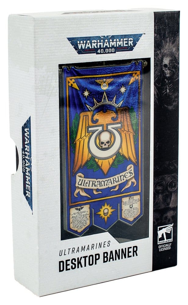 Warhammer 40,000 skrivbordsbanner Ultramarines Chapter