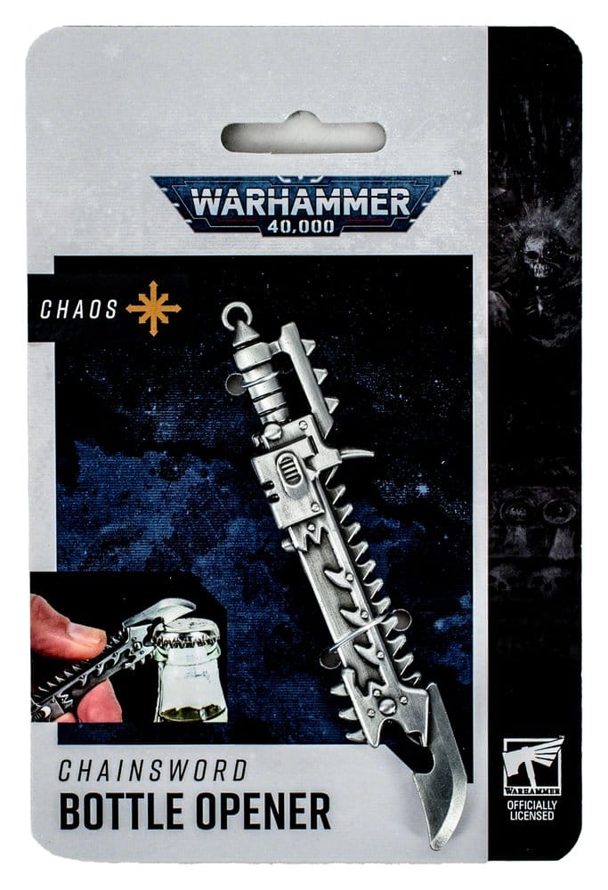 Warhammer 40,000 Flasköppnare Chaos Chainsword