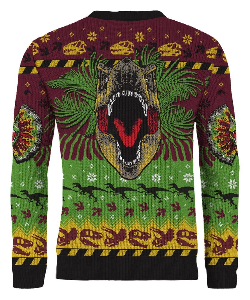 Jurassic Park jultröja Happy Rexmas storlek XL