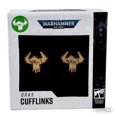 Warhammer 40,000 Cufflinks Orks AAA Merchandise