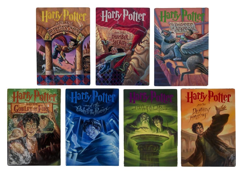 Harry Potter Underlägg Bokinspirerade (Set om 7)