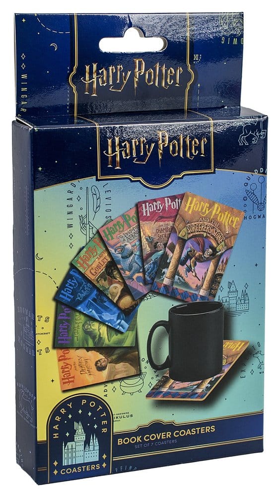 Harry Potter Underlägg Bokinspirerade (Set om 7)