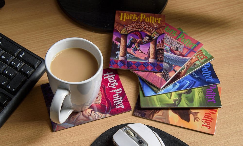 Harry Potter Underlägg Bokinspirerade (Set om 7)